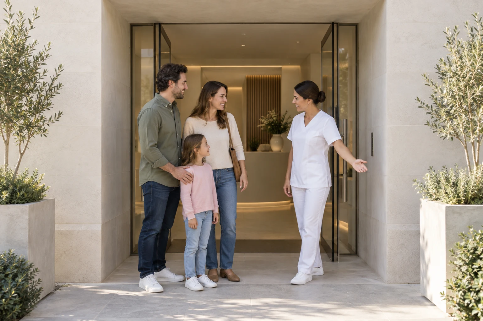 치과 상담과 진료 예시 이미지