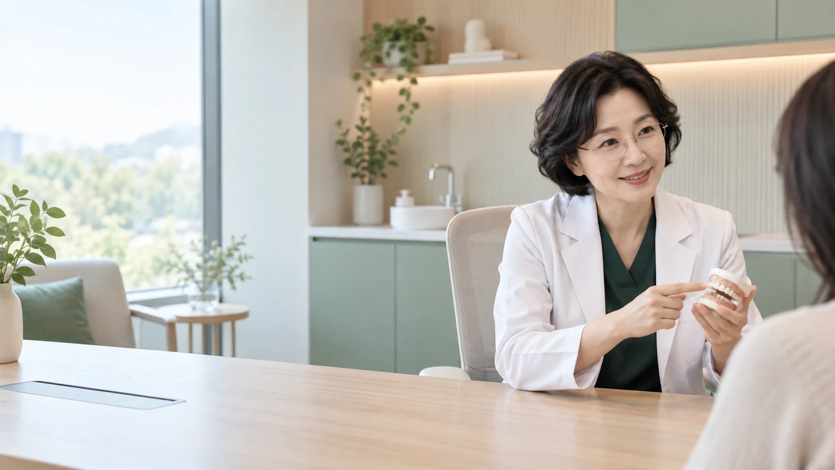 치과 가상 의료진 사진 예시