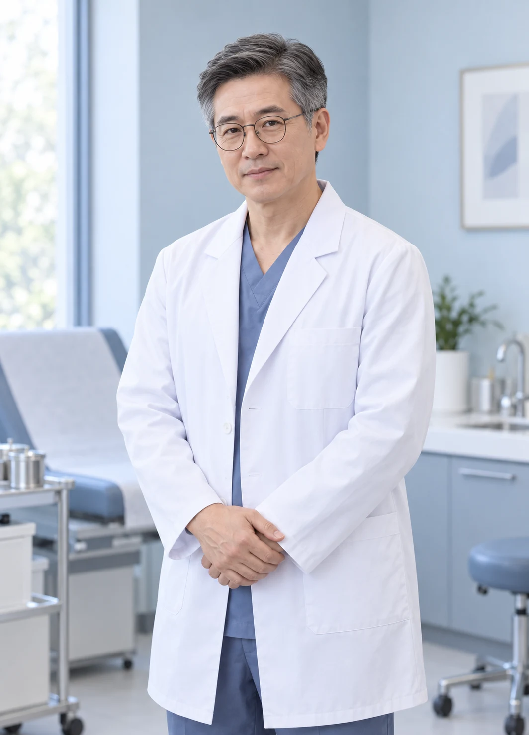 이비인후과 가상 의료진 사진 예시