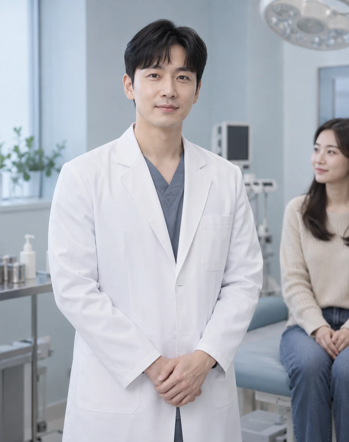 내과 가상 의료진 사진 예시