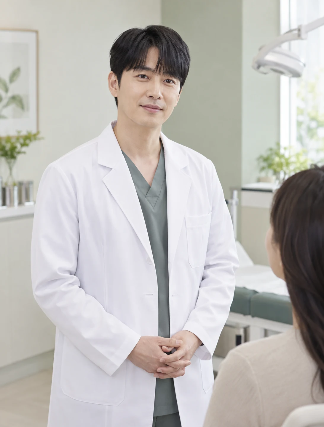 한의원 가상 의료진 사진 예시