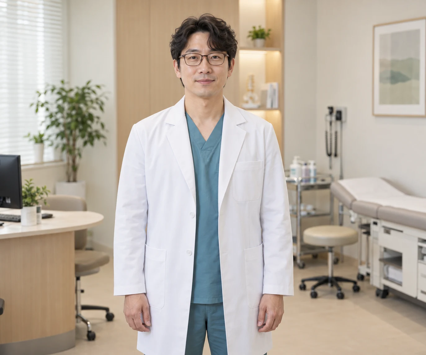 한의원 의료진 예시 이미지