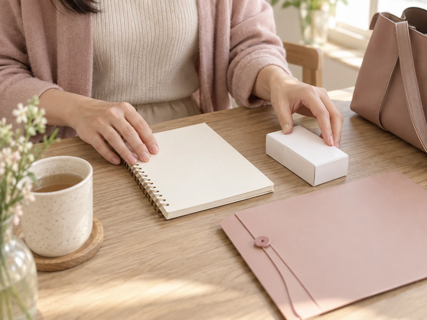 산부인과 상담과 진료 예시 이미지