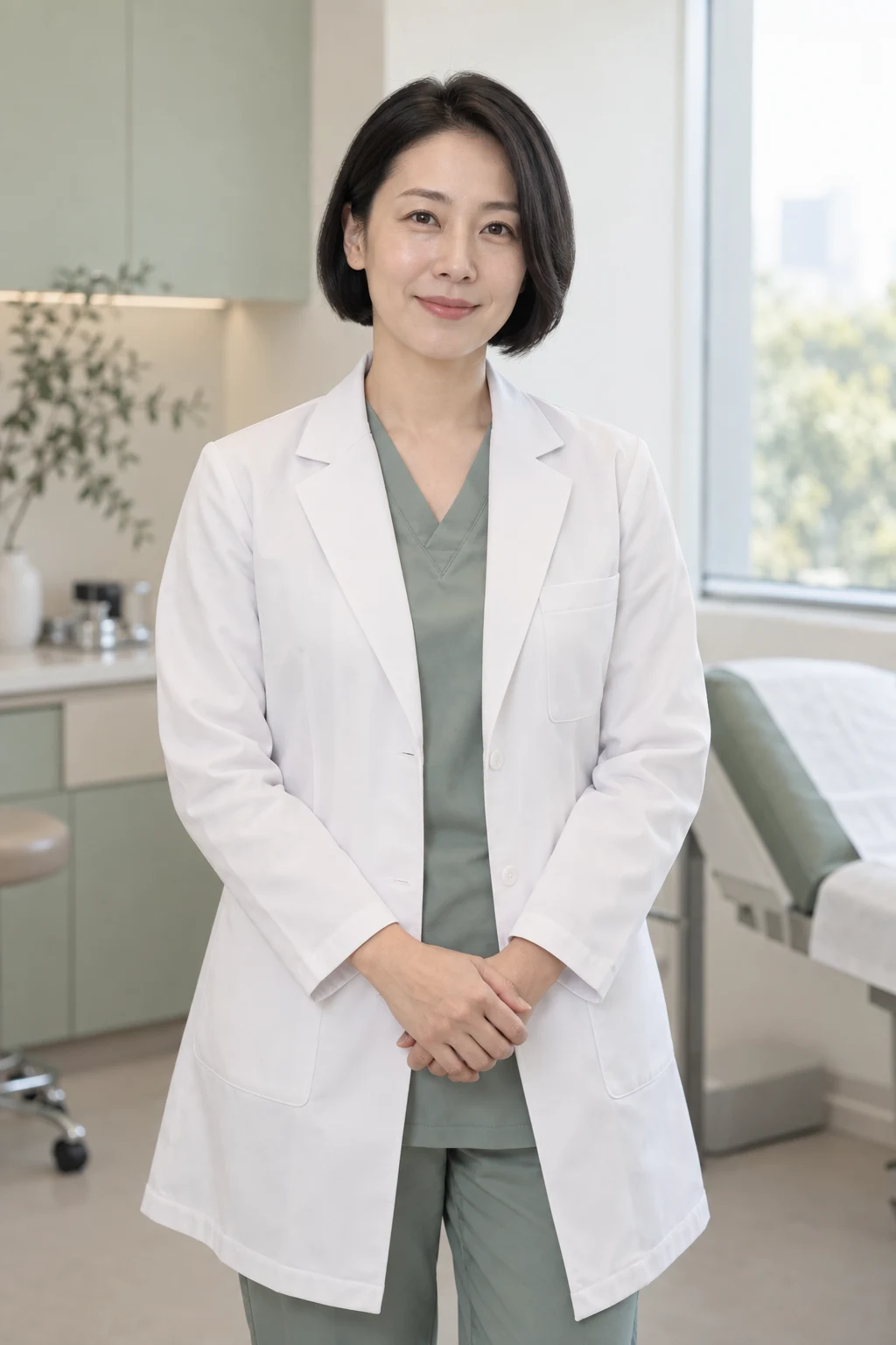산부인과 가상 의료진 사진 예시