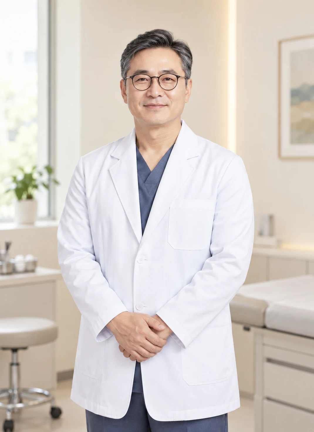 안과 의료진 예시 이미지
