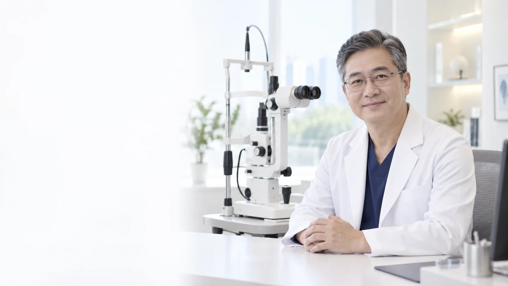 안과 의료진 예시 이미지