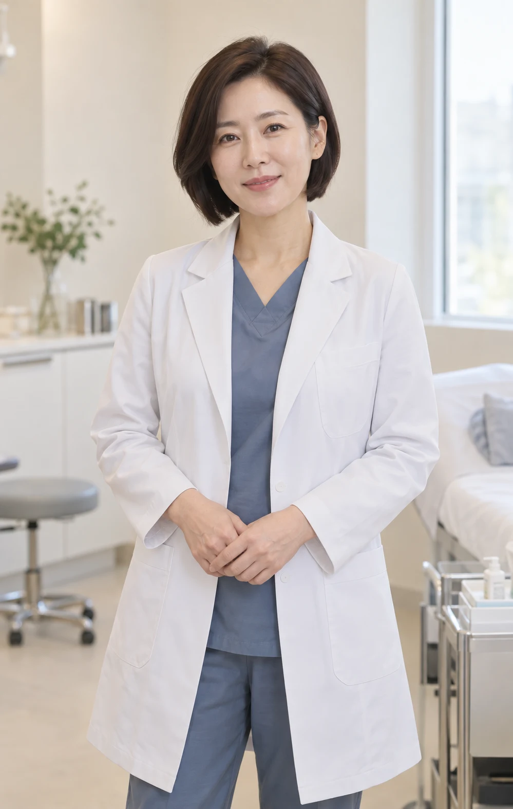 정형외과 가상 의료진 사진 예시