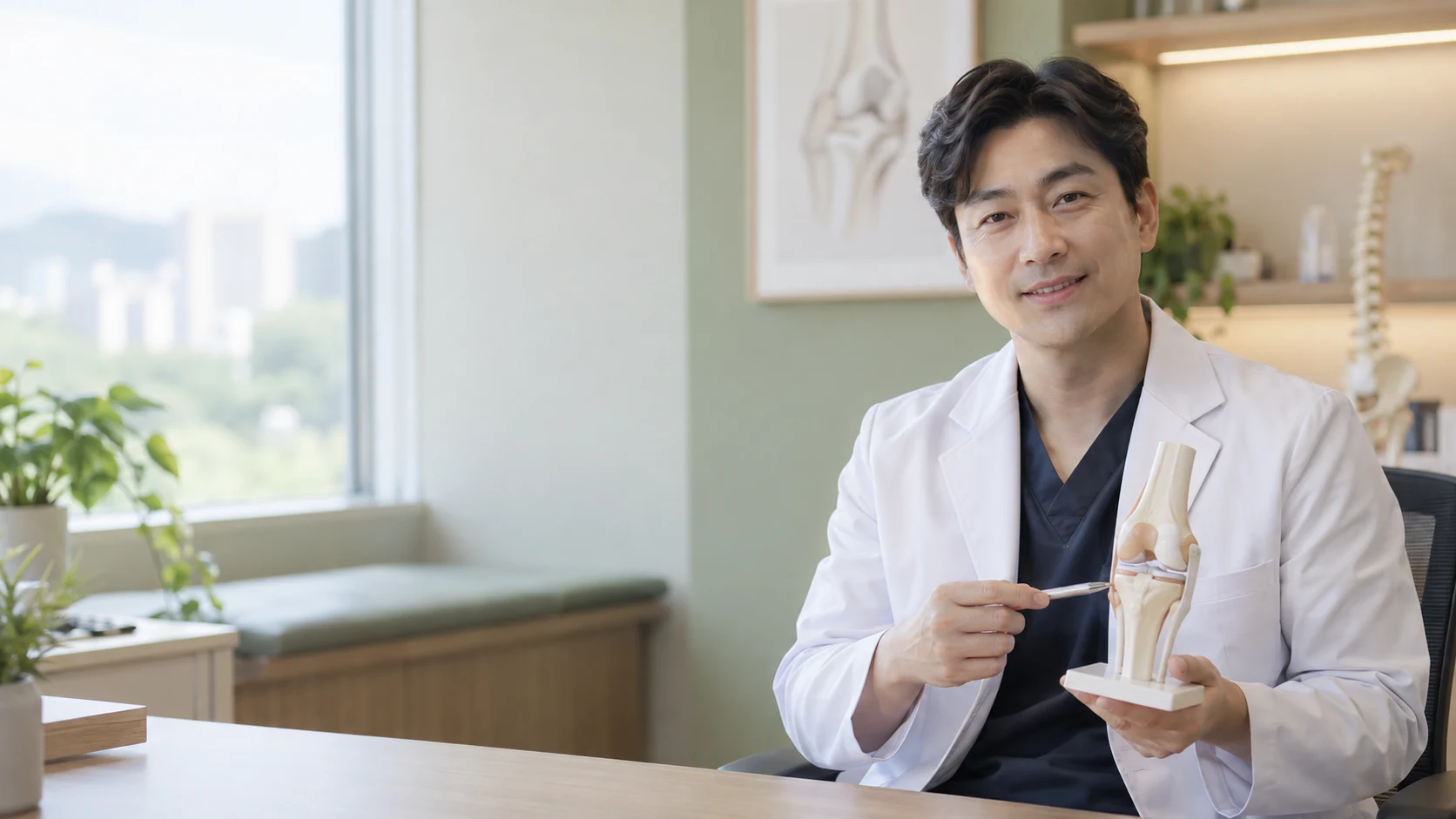 정형외과 의료진 예시 이미지