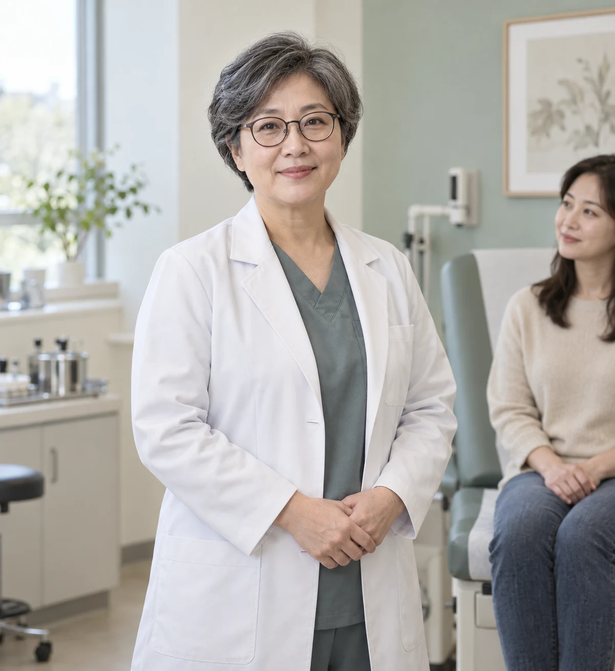 소아청소년과 가상 의료진 사진 예시