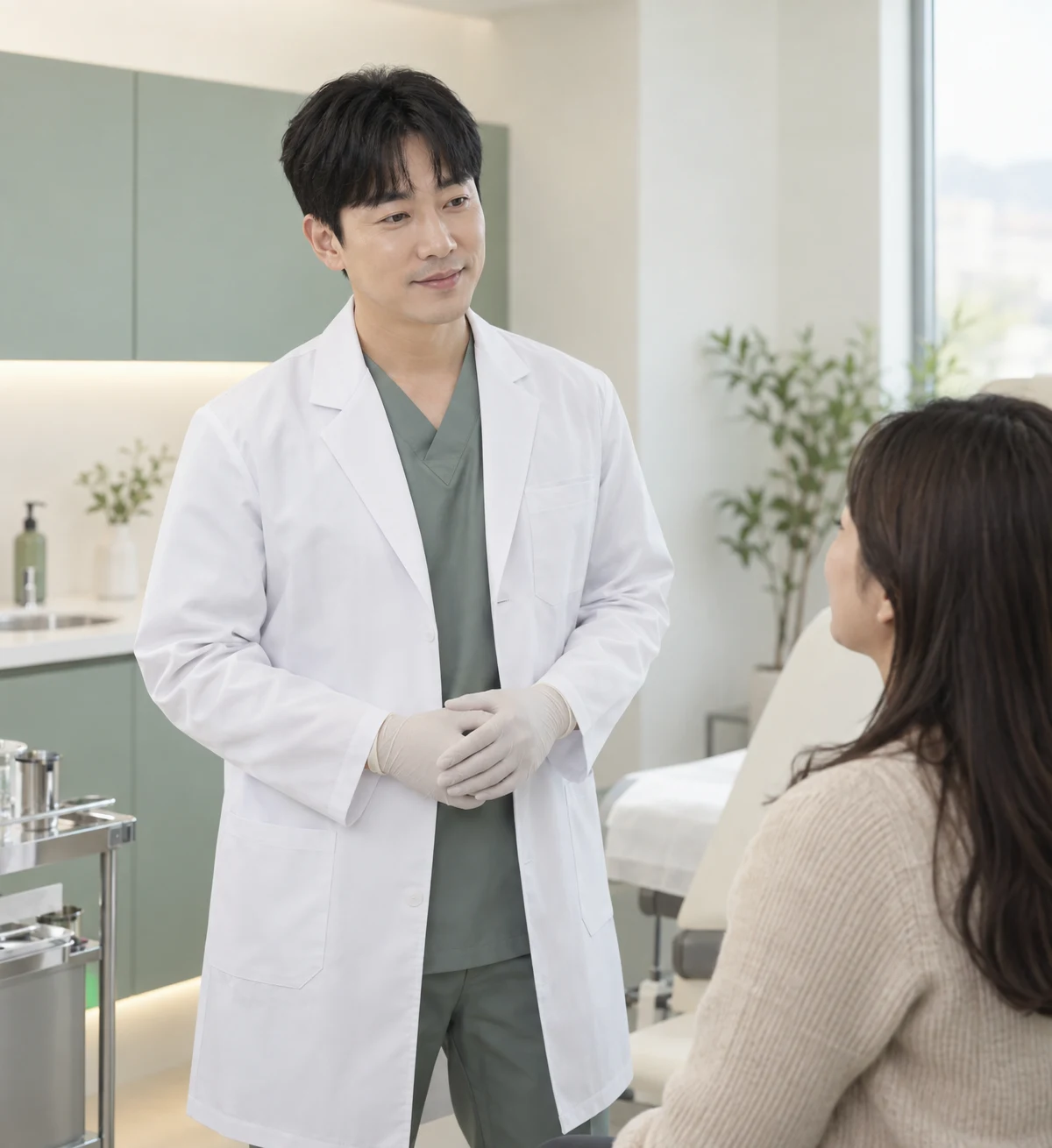소아청소년과 의료진 예시 이미지