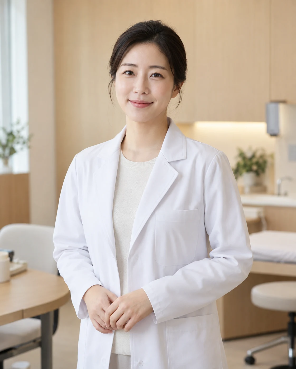 성형외과 가상 의료진 사진 예시