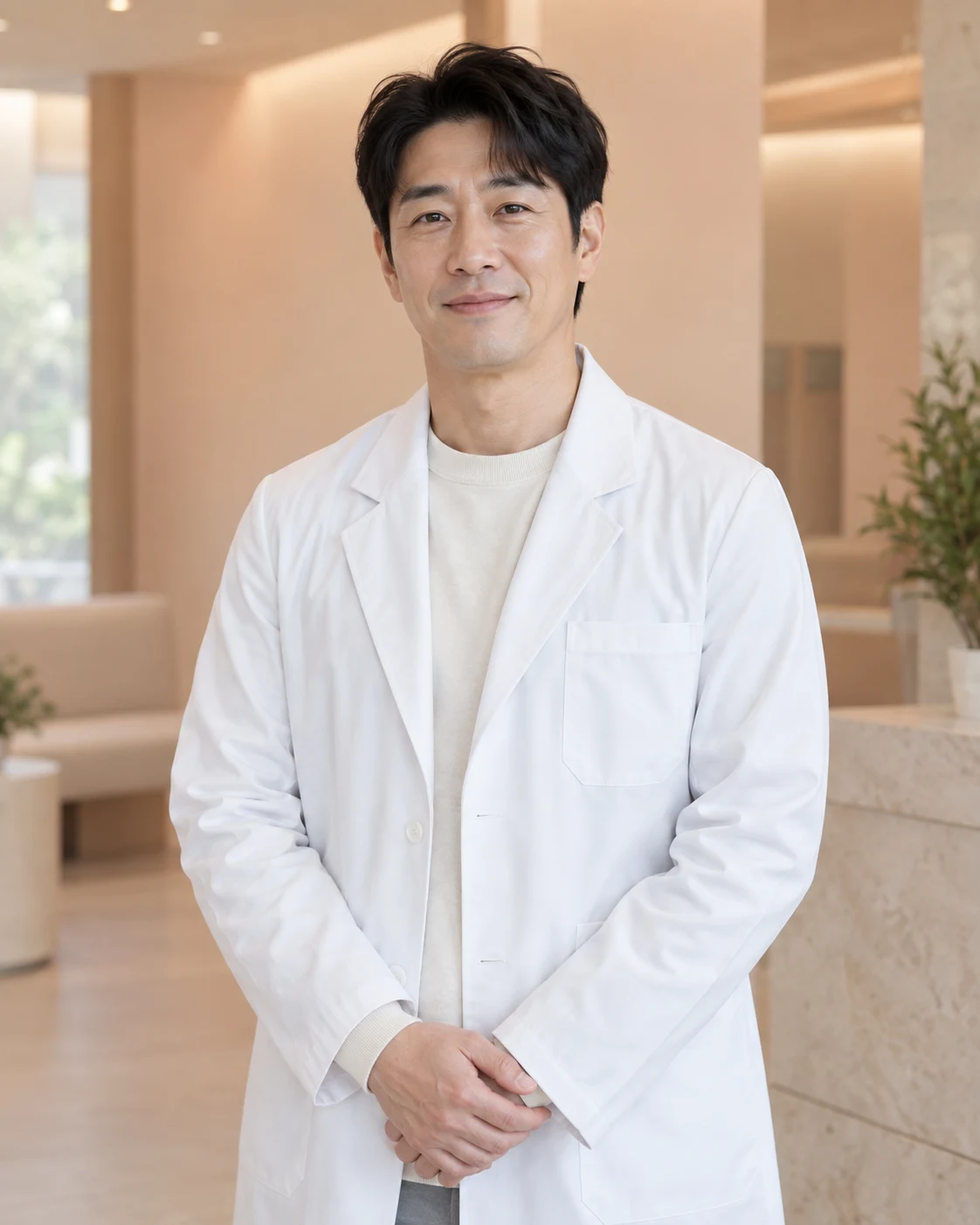 성형외과 가상 의료진 사진 예시