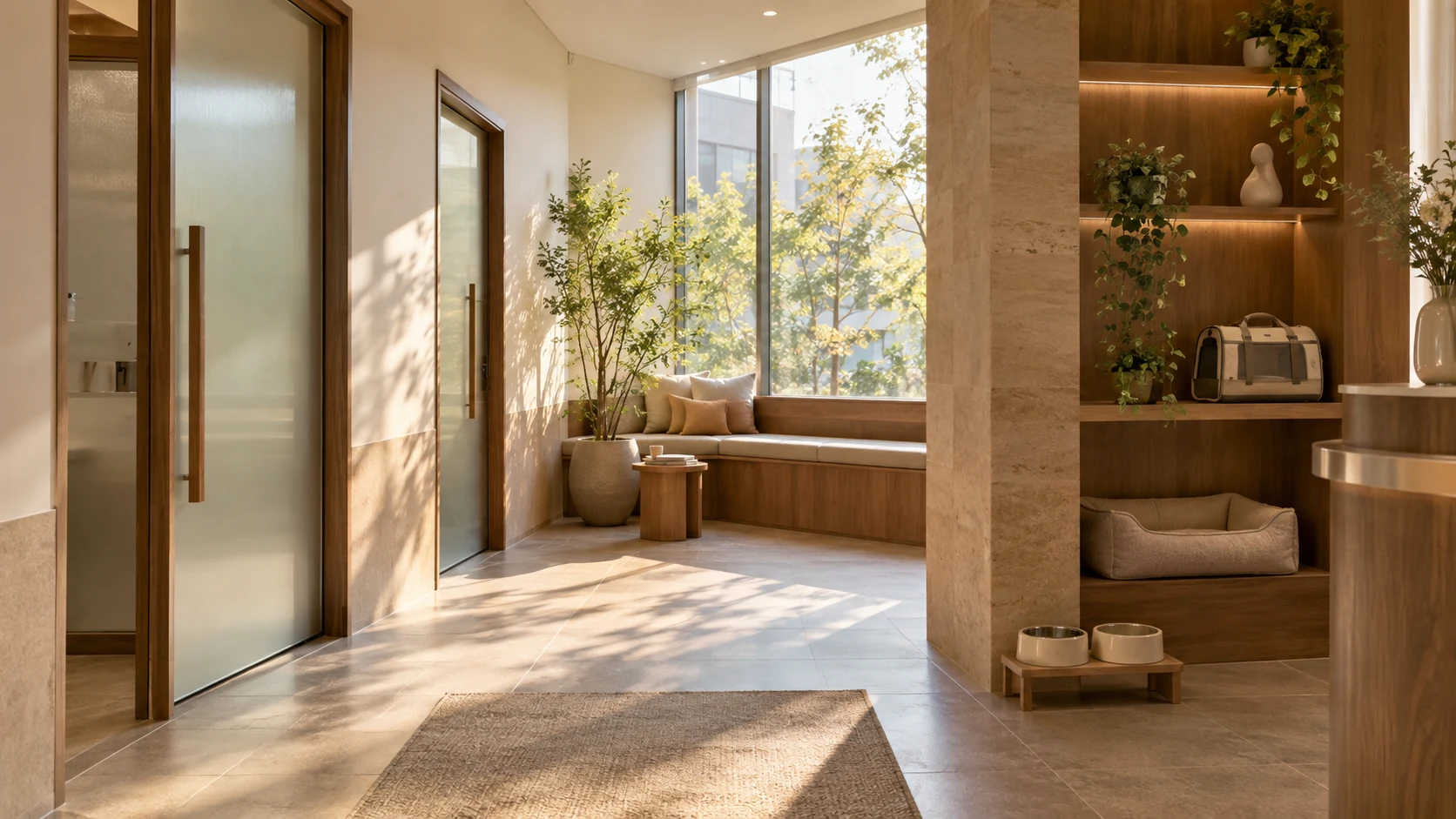 동물병원 공간 예시 이미지