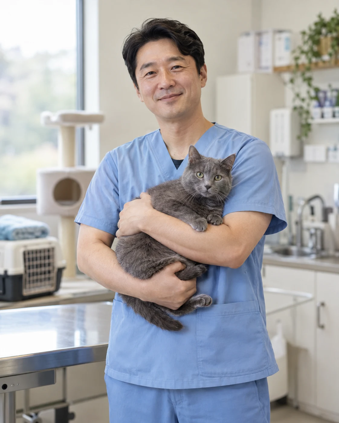 동물병원 의료진 예시 이미지
